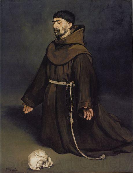 Edouard Manet Un moine en priere Germany oil painting art